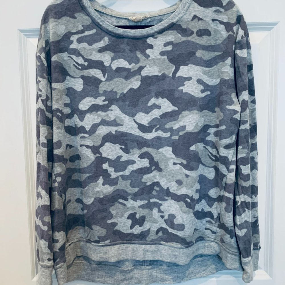 Jane and Delancey Camo Sweatshirt
